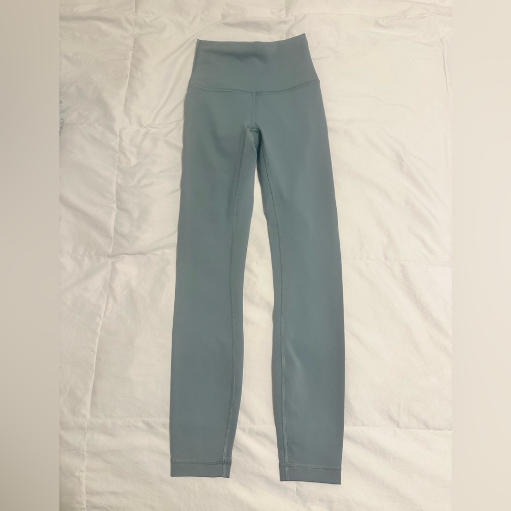 Lululemon wunder train crater blue size 0